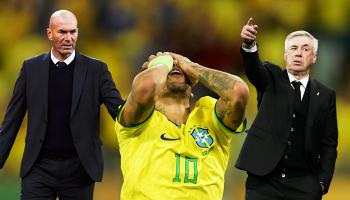 أنشيلوتي ينهي آمال زيدان ومنتخب البرازيل (العربي الجديد/Getty)