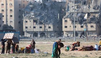 قطاع غزة/خانيونس (أحمد زقوت/رويترز)