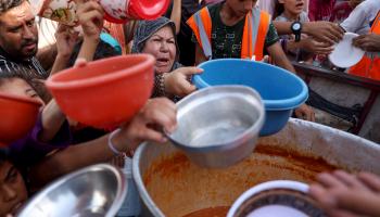 الجوع في غزة/فرانس برس