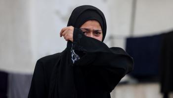 معاناة نساء غزة تفوق الوصف (محمد عابد/ فرانس برس)