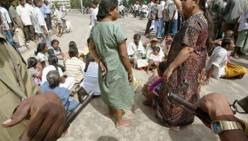 الفقر يتفاقم في سريلانكا المتعثرة (getty)