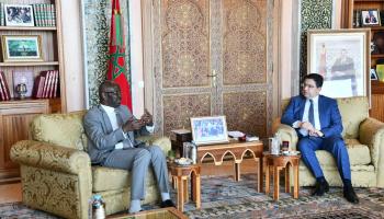 لقاء وزيرا خارجية المغرب وموريتانيا (الخارجية المغربية)