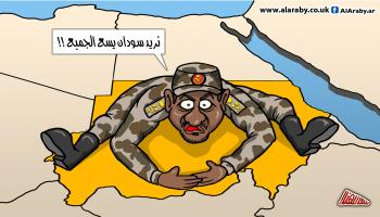 كاريكاتير سودان لل-ميع حميدتي / المهندي 
