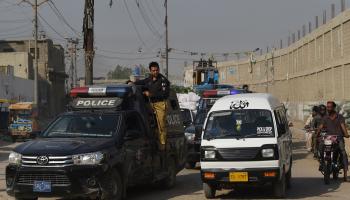 شوارع باكستان غير مطمئنة للسكان (آصف حسان/ فرانس برس)