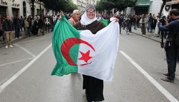 تظاهرة في الجزائر/ فرانس برس