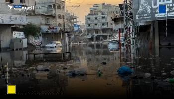 مخاوف من فيضان بركة الشيخ رضوان الملوثة مع هطول المطر على غزة