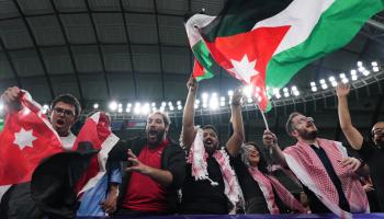 منتخب الأردن يريد تحقيق إنجاز تاريخي (حسين بيضون/ العربي الجديد)