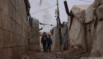 أطفال في مخيمات إدلب (العربي الجديد)