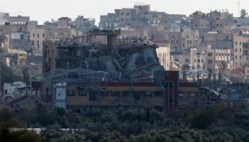 الدمار في غزة (أمير كوهين/رويترز)