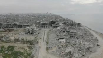 الدمار في غزة (رويترز)