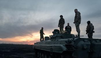 أفدييفكا قوات أوكرانها على مشارفا، فبراير 2023 