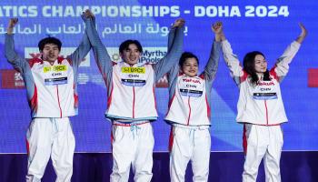 الصين تتربع على عرش الذهب في ختام بطولة العالم للألعاب المائية