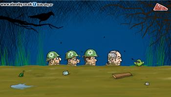 كاريكاتير المستنقع نتنياهو / المهندي