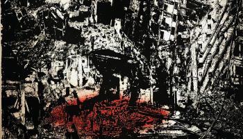 "قيامة" للفنان الفلسطيني بشار الحروب