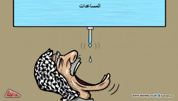 كاريكاتير مساعدات غزة / المهندي