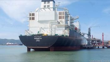 السفينة "الوقارتة" ترسو في الميناء الجزائري الجديد (العربي الجديد)