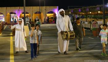 "المسحر" طقس متوارث في قطر (العربي الجديد)