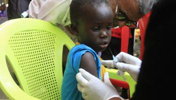 لا جرعات تطعيم كاملة منذ بداية حرب السودان (فرانس برس) 