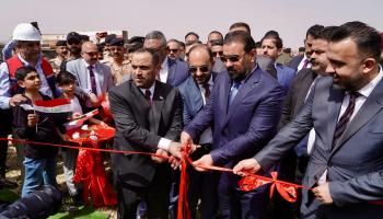 وزير الكهرباء العراقي يفتتح مشروع الربط الكهربائي مع الأردن (فيسبوك)