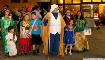 جانب من احتفالات القرنقعوه في كتارا (العربي الجديد)