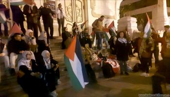 تونس: إفطار جماعي رمزي في الشارع وقفة مساندة لغزة (العربي الجديد)