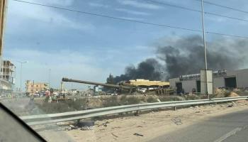 اشتباكات في مدينة الزاوية الليبية (إكس)