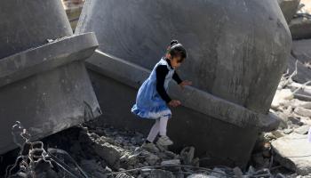 طفلة في غزة - القسم الثقافي