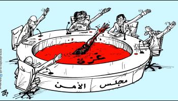 كاريكاتير قرار مجلس الأمن / حجاج