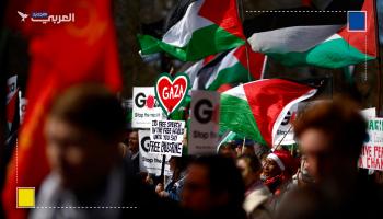 تظاهرات في لندن دعماً لفلسطين وإحياء لذكرى "يوم الأرض"