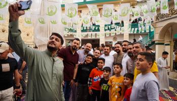 الاستمتاع بالعيد جزء من حياة العراقيين وموروثهم (إسماعيل عدنان يعقوب/ الأناضول)