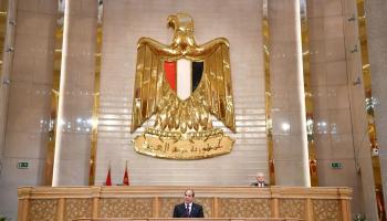 تنصيب السيسي لولاية ثالثة (الرئاسة المصرية/فيسبوك)