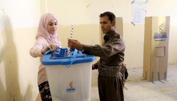 انتخابات برلمان كردستان في أربيل، سبتمبر 2018 (يونوس كيليس/الأناضول)