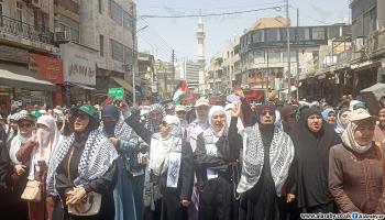 مسيرة غزة مقبرة الغزاة