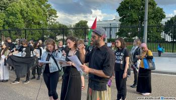 مظاهرة اليهود أمام البيت الأبيض