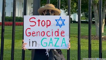 مظاهرة اليهود أمام البيت الأبيض