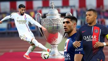 مواجهة مثيرة بين حكيمي وبن رحمة بنهائي كأس فرنسا (العربي الجديد/Getty)