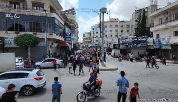 تظاهرات في إدلب ضد هيئة تحرير الشام، 24 مايو 2024 (العربي الجديد)