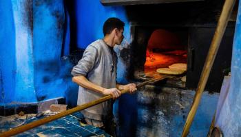 عامل في فرن بالمغرب، 23 إبريل 2019 (Getty)