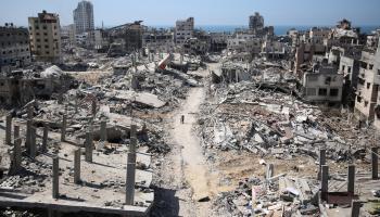 الحرب الإسرائيلية على غزة 3 أبريل 2024 (فرانس برس)