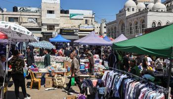 الأسواق الفلسطينية / رام الله في  19 أبريل 2024 (فرانس برس)