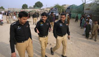 الشرطة الباكستانية (أسوشيتدبرس)