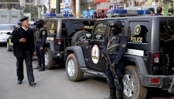 عناصر الشرطة المصرية (فرانس برس)