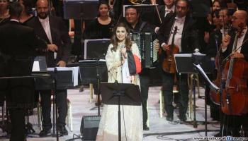 ماجدة الرومي تسدل الستار على مهرجان الموسيقى العربية