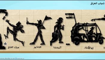 كاريكاتير شباب العراق / حجاج
