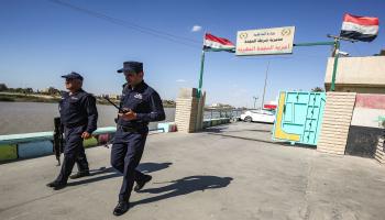 الشرطة العراقية في مناطق بغداد (أحمد الربيعي/فرانس برس)