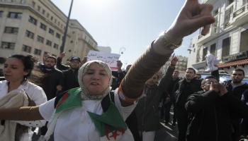 أطباء الجزائر يعتصمون في وسط العاصمة (العربي الجديد)