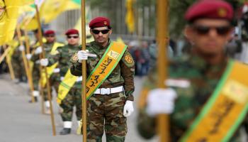 سياسة/كتائب حزب الله العراقية/(أحمد الربيع/فرانس برس)
