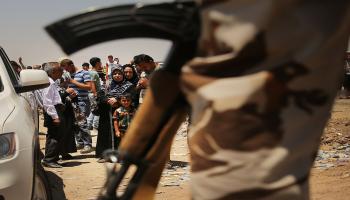 إعادة النازحين العراقيين إلى مناطقهم (سبنسر بلات/Getty)