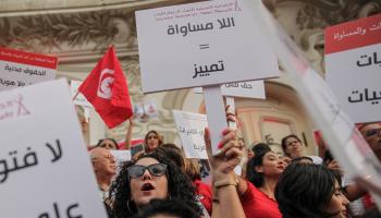 يوم المرأة الوطني التونسي (شادلي بن ابراهيم/NurPhoto)