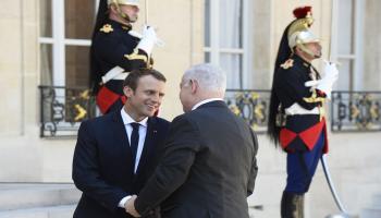 فرنسا/ لقاء ماكرون ونتنياهو/ سياسة (Getty)